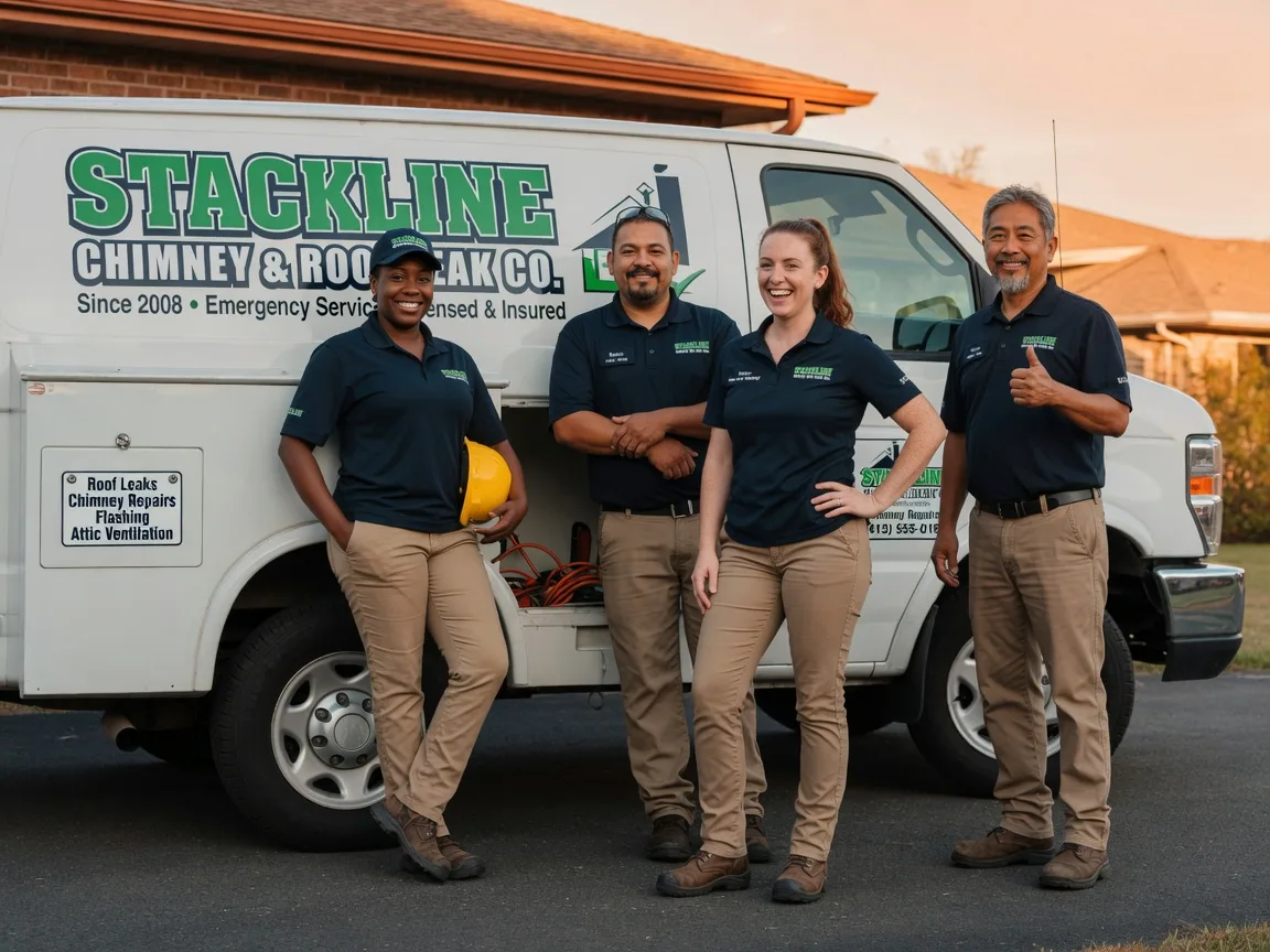 Chimney flashing repair company in Leavittsburg, OH